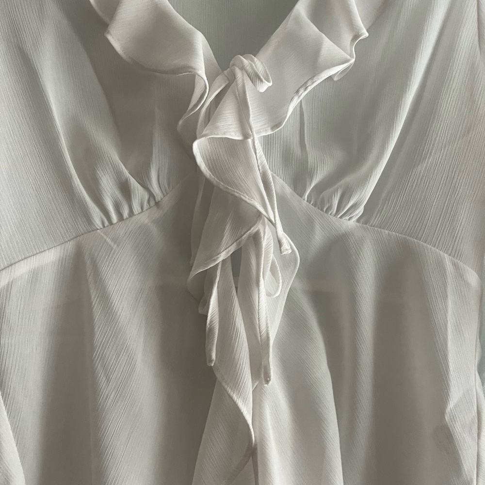 Maison d’Amelie Sheer Blouse Sz S - Picture 5 of 12